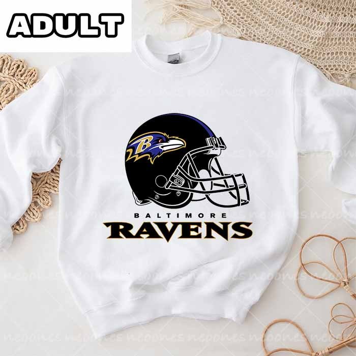 Baby Baltimore Ravens Romper and Adult Sweatshirt