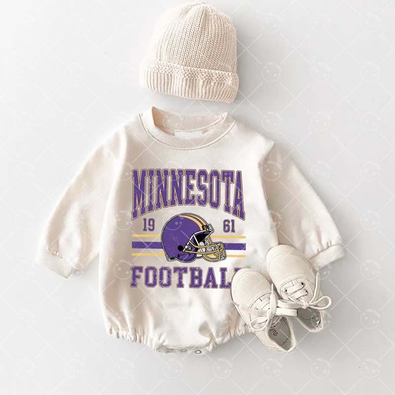 Baby Game Day Romper and Adult Sweatshirt