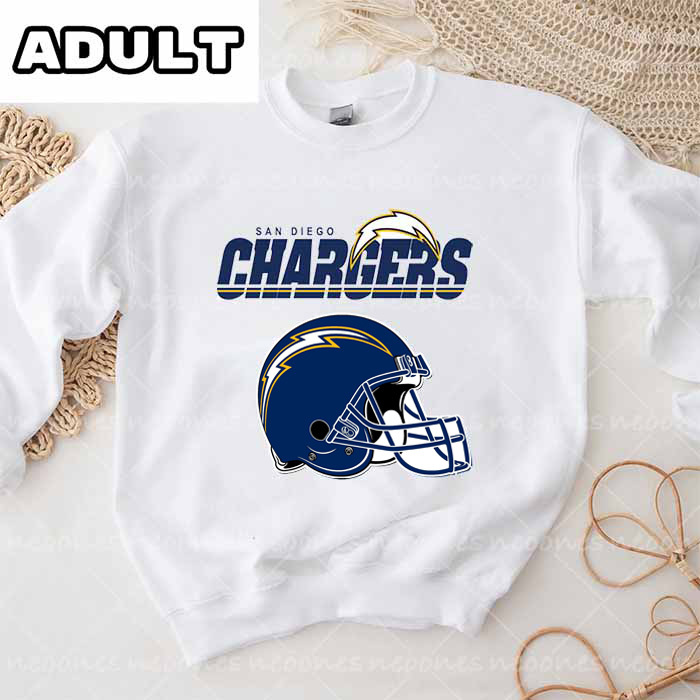 Baby San Diego Chargers Romper and Adult Sweatshirt