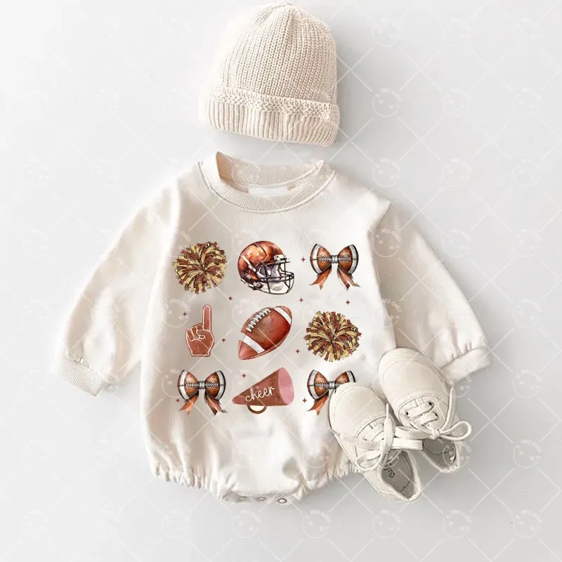 Baby Game Day Romper and Adult Sweatshirt
