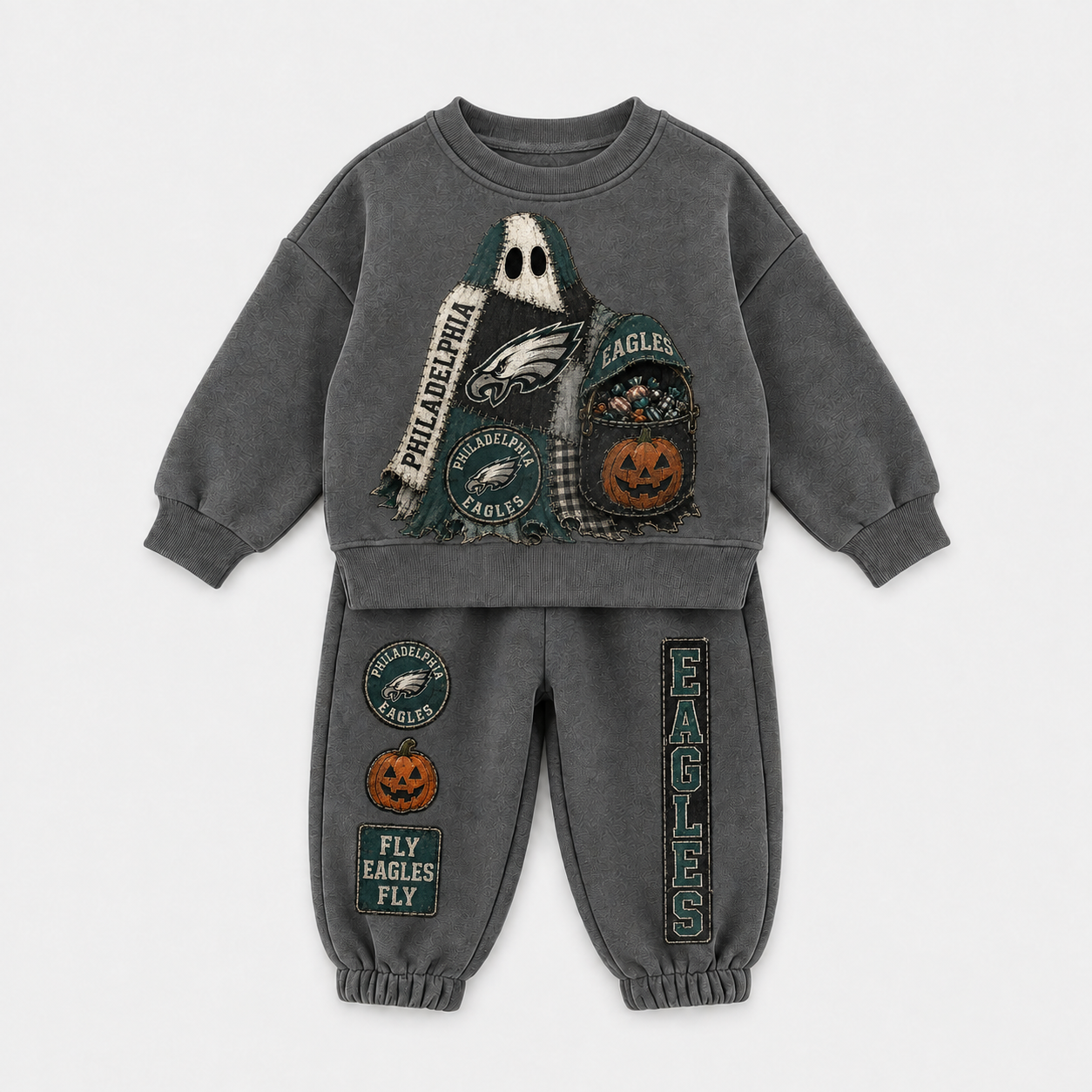 Baby Football Set And Matching Adult Sweater