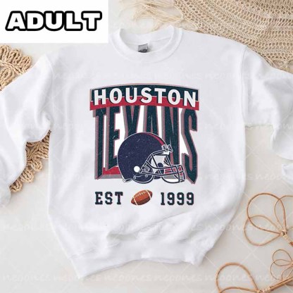 Baby Houston Texans Romper and Adult Sweatshirt