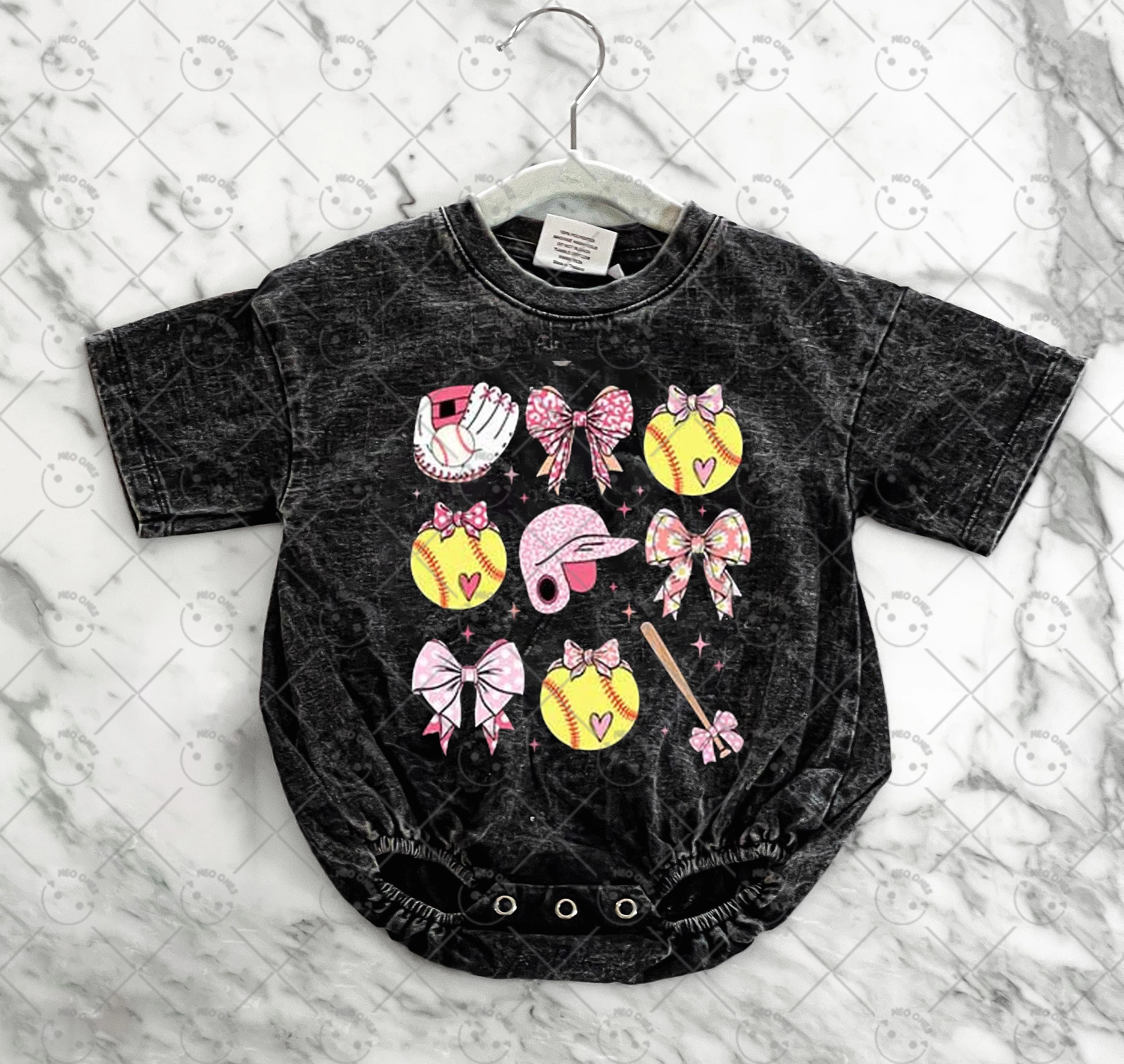 Baby Baseball Rompers and Adult T-Shirts