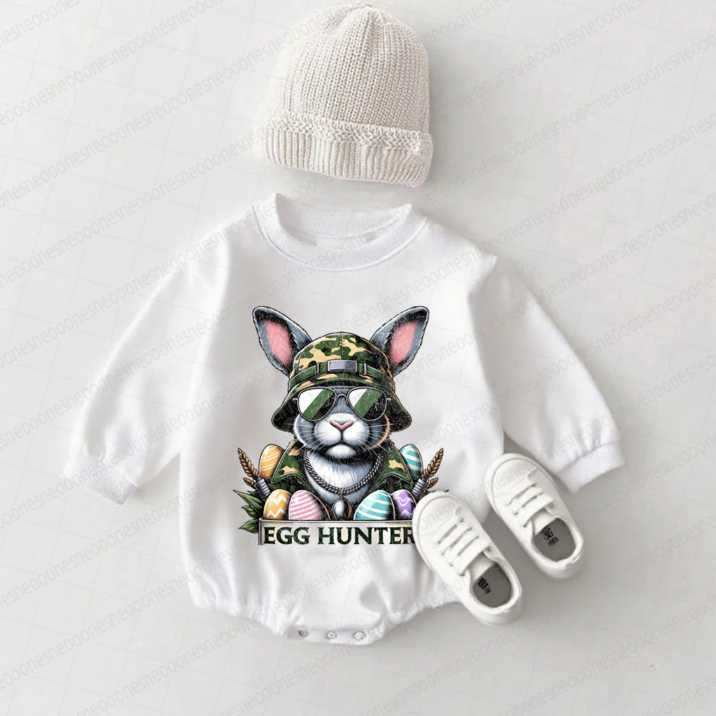 Baby Easter Printed Romper