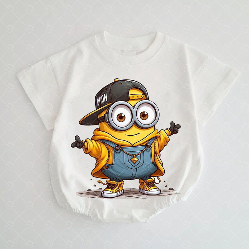 Baby smile duck Print Romper