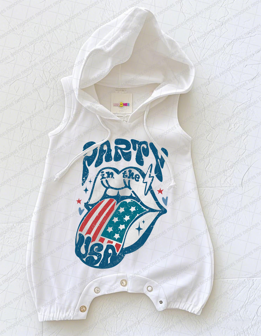 Baby USA Party Romper