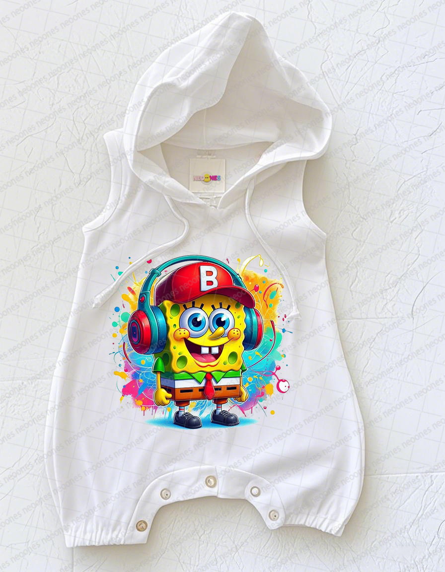 Summer Cartoon Romper