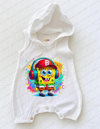 Summer Cartoon Romper