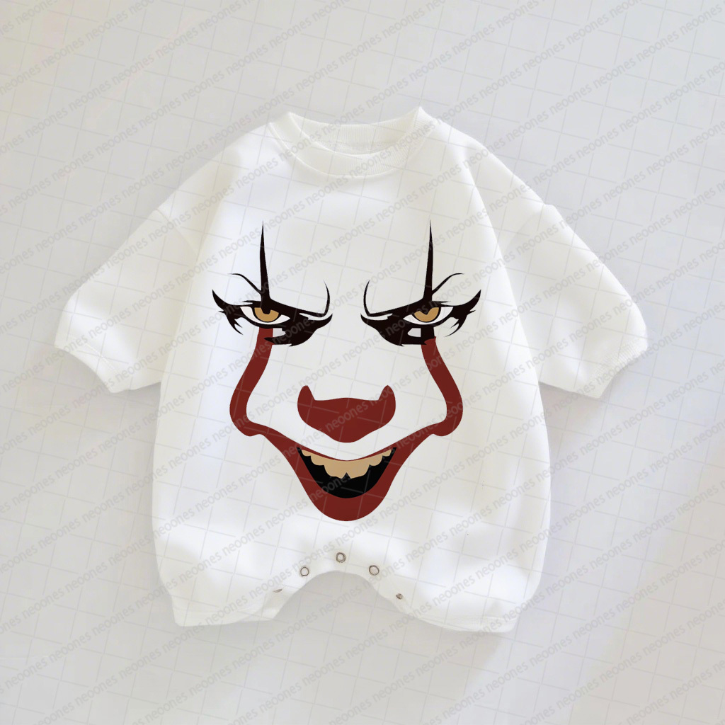 Baby Halloween Print Romper