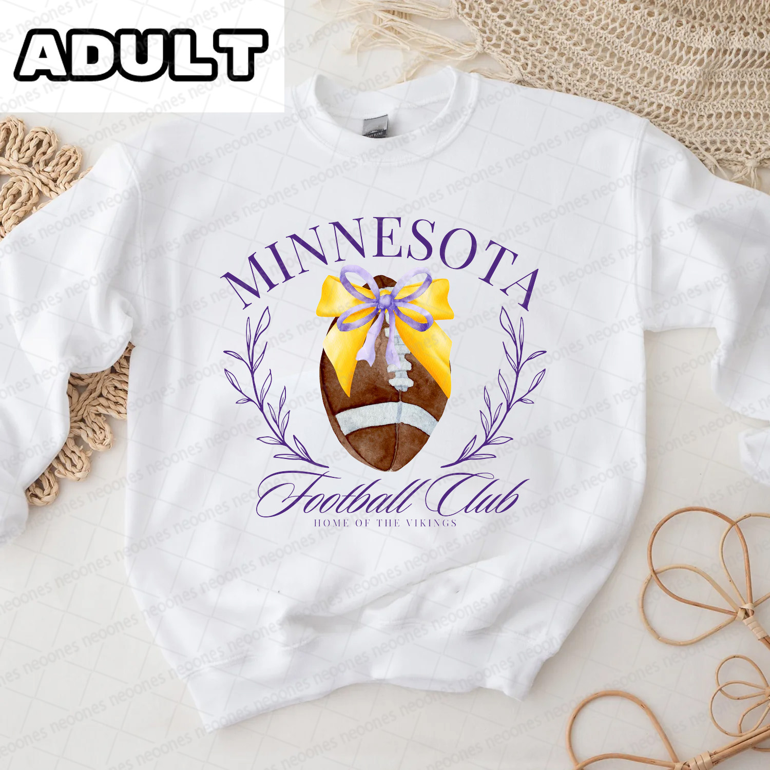 Baby  Football Romper And Matching Adult Hoodie