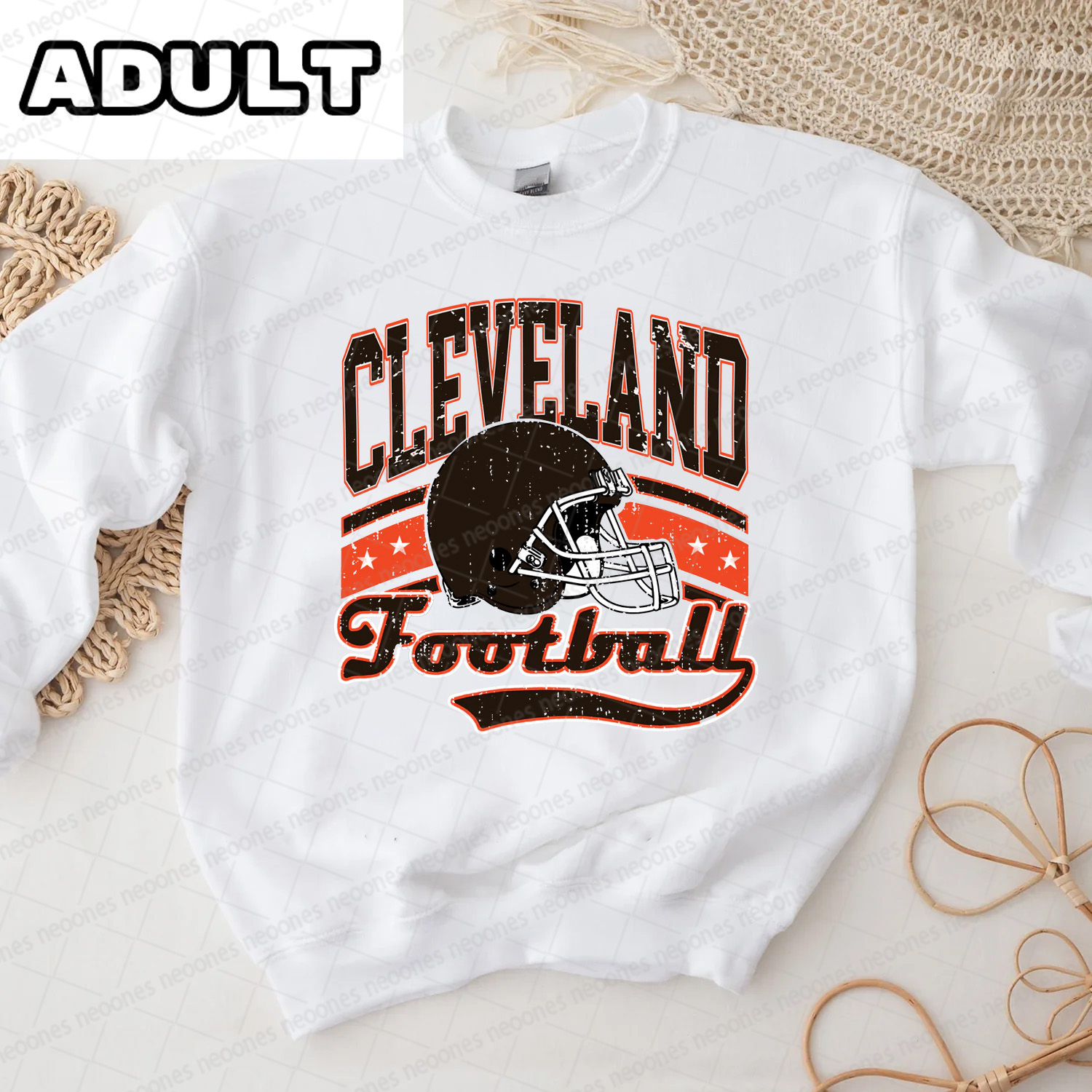 Baby  Football Romper And Matching Adult Hoodie