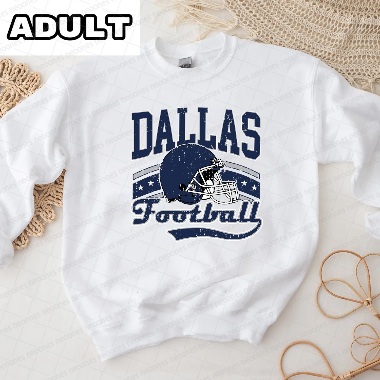 Baby  Football Romper And Matching Adult Hoodie