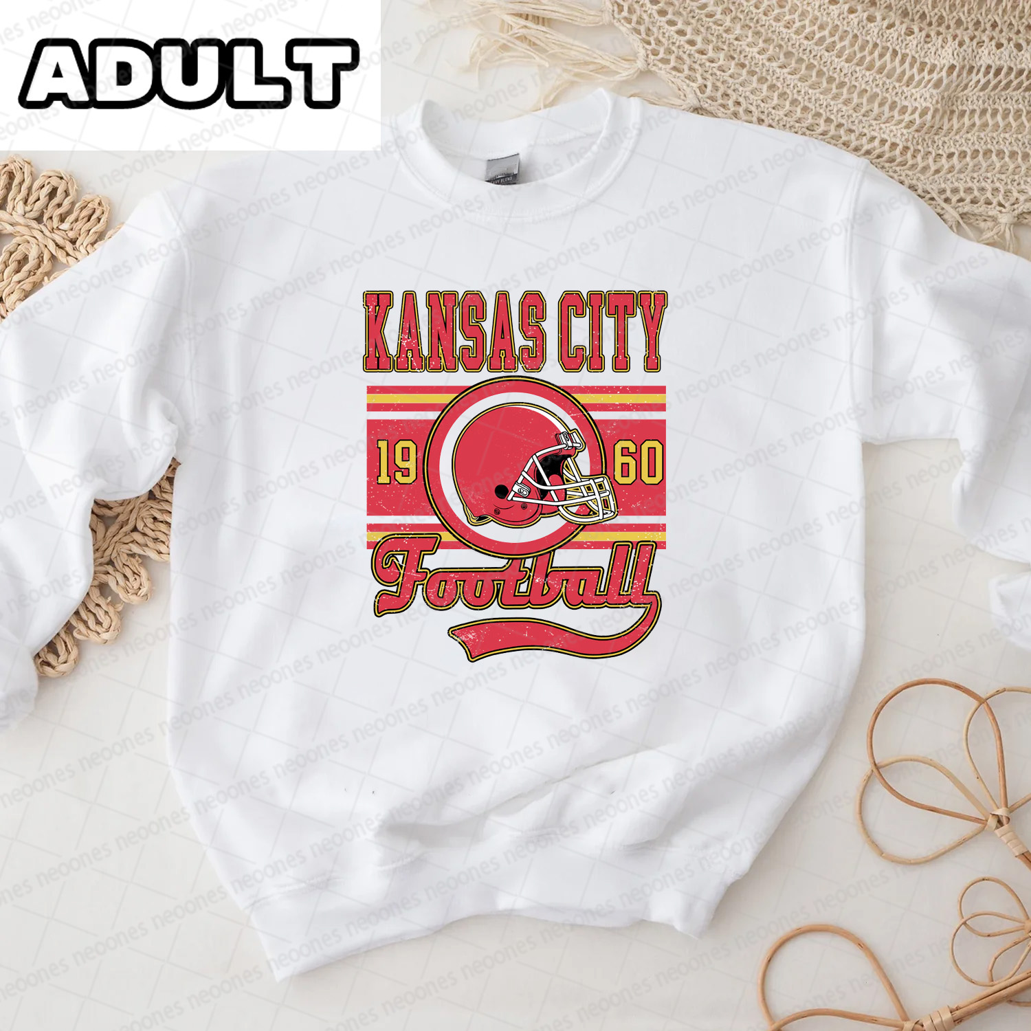 Baby  Football Romper And Matching Adult Hoodie