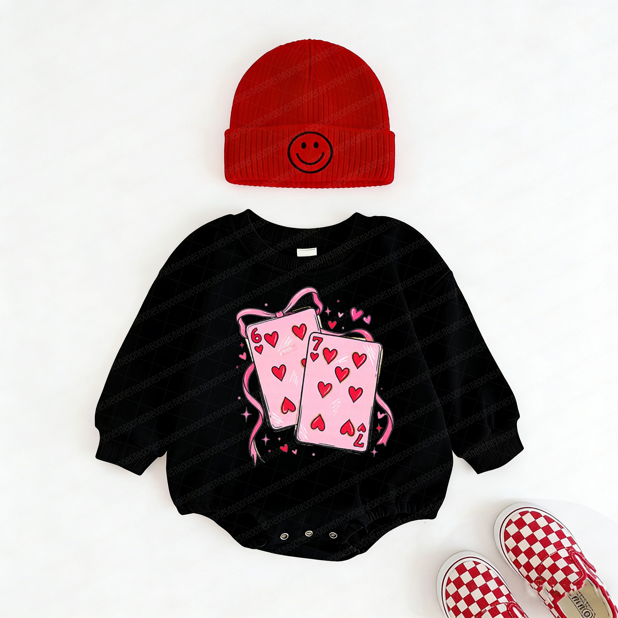 Baby Valentine's Day  Romper