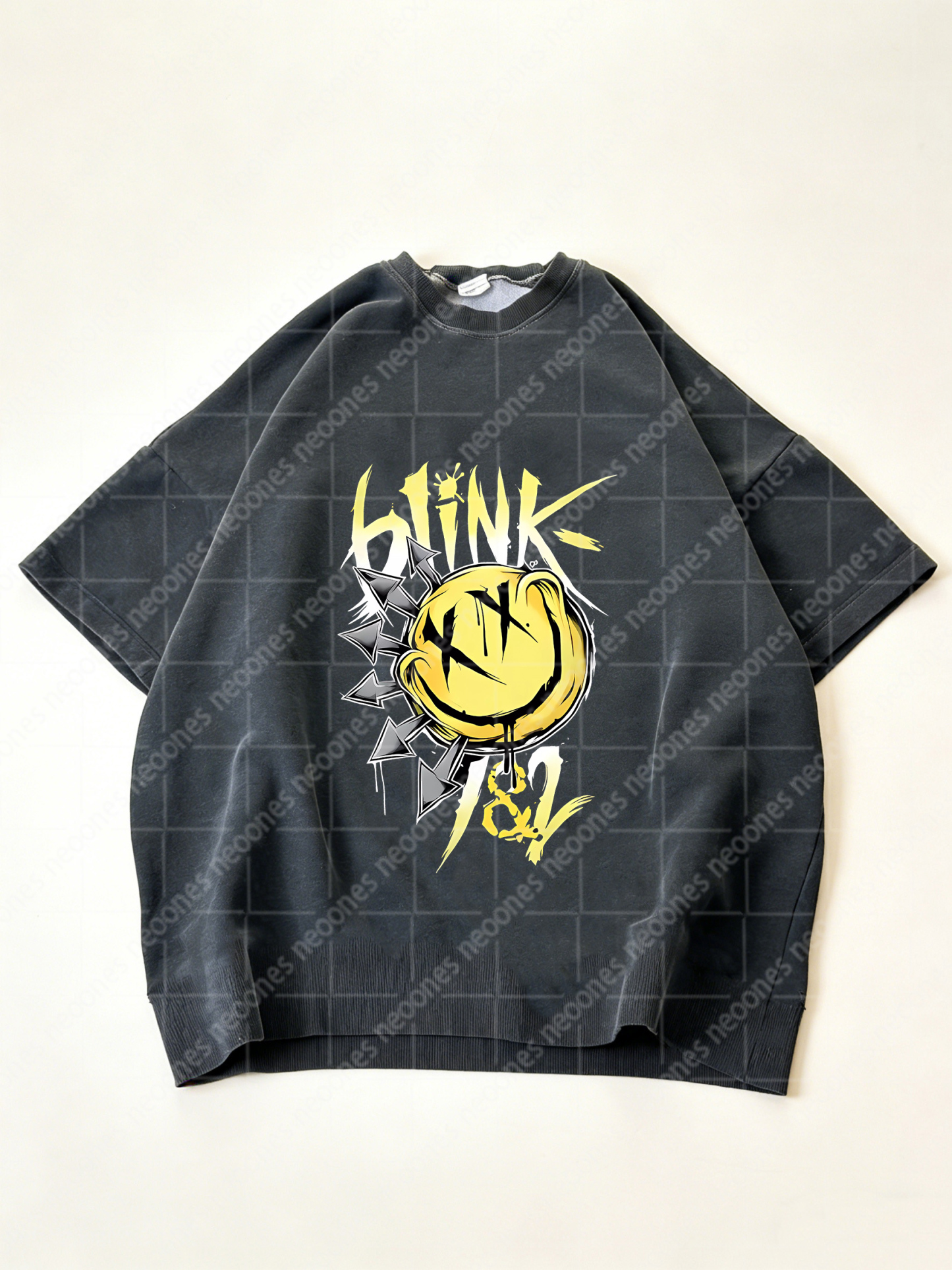 Baby Band Printed Romper And Adult T-Shirt