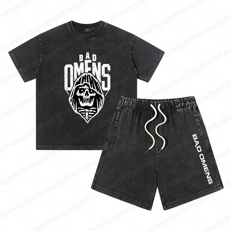 Kid's  Band Print Outfit