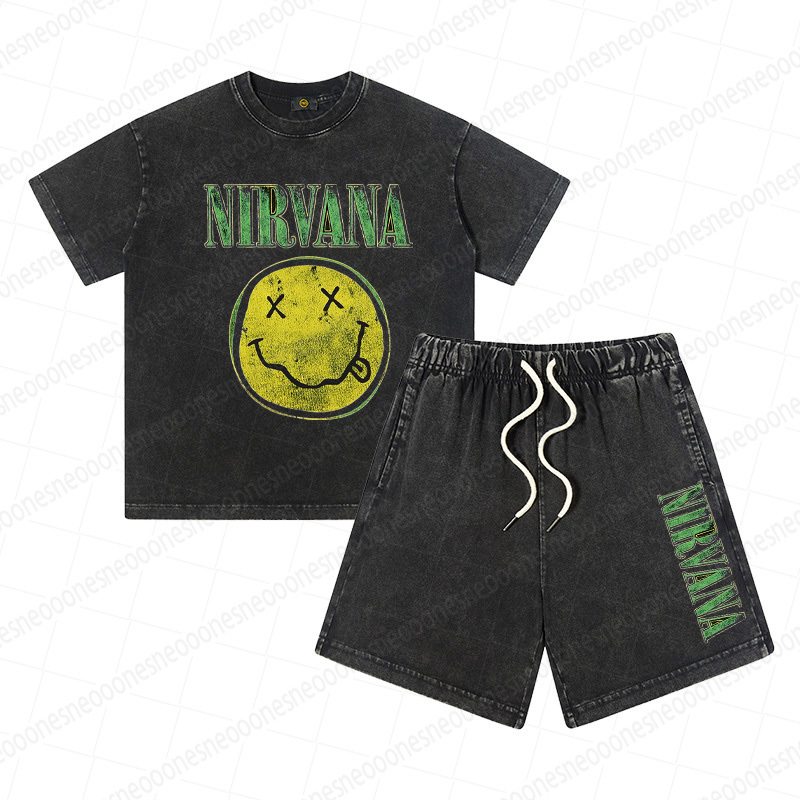 Kid's  Band Print Outfit
