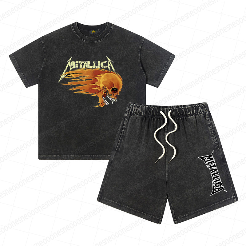 Kid's  Band Print Outfit