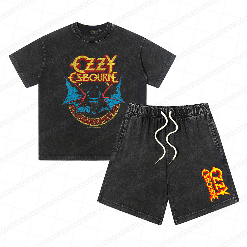 Kid's  Band Print Outfit