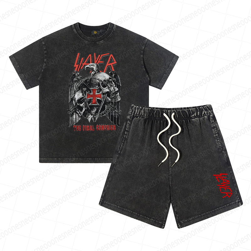 Kid's  Band Print Outfit