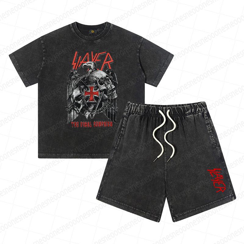 Kid's  Band Print Outfit