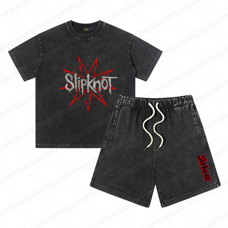 Kid's  Band Print Outfit