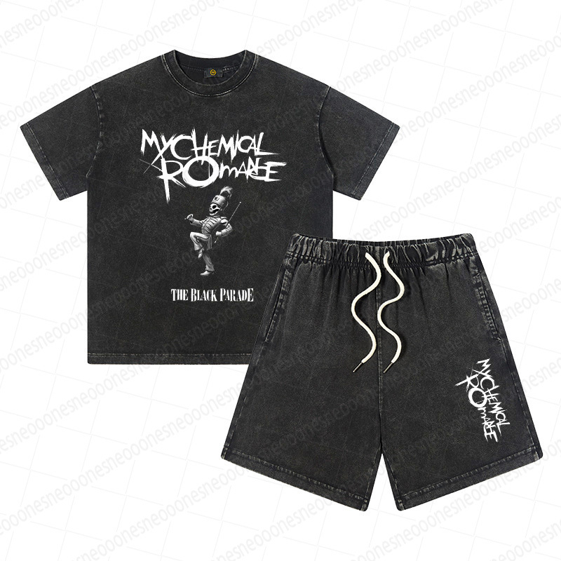 Kid's  Band Print Outfit