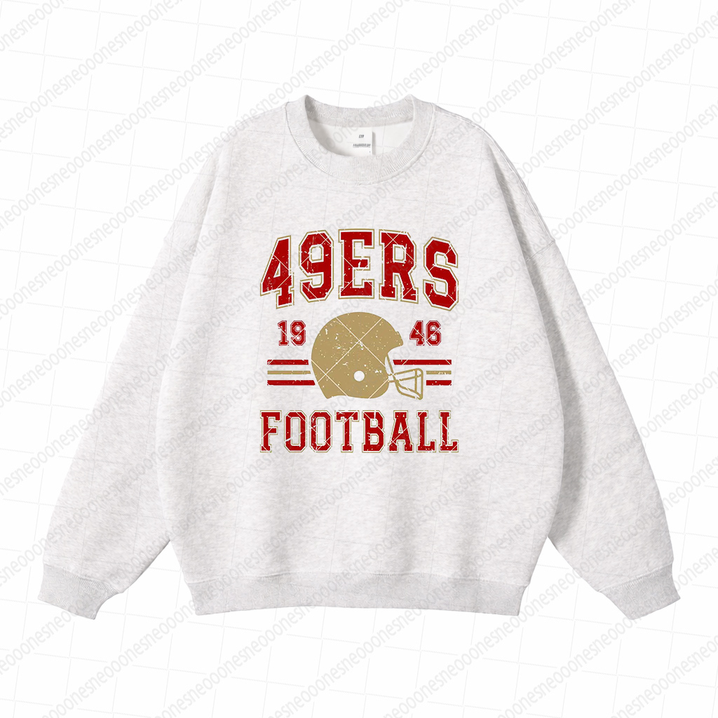 Baby/Toddler Football Sweatshirt & Pants Set and Adult Sweatshirt