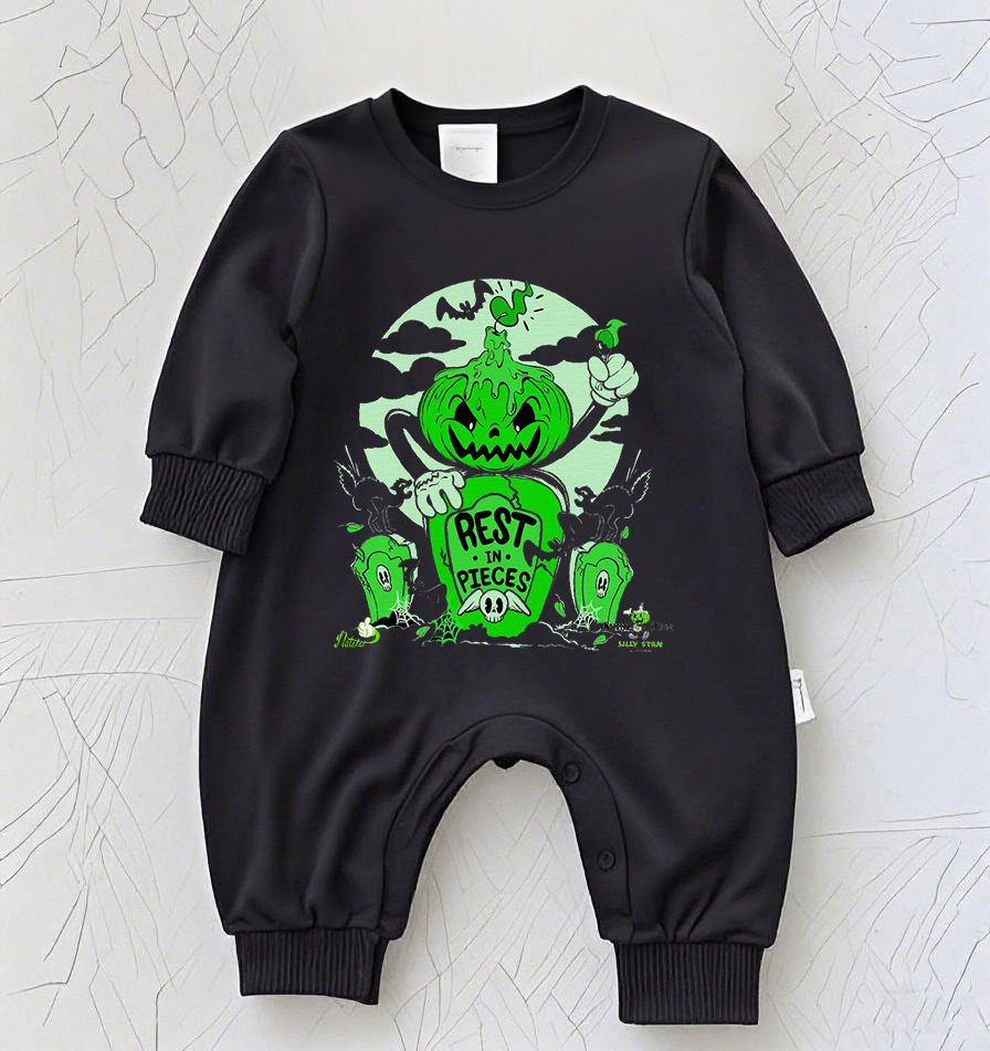 Baby Rock Band Graphic Romper – Vintage Music Tour Inspired Bodysuit