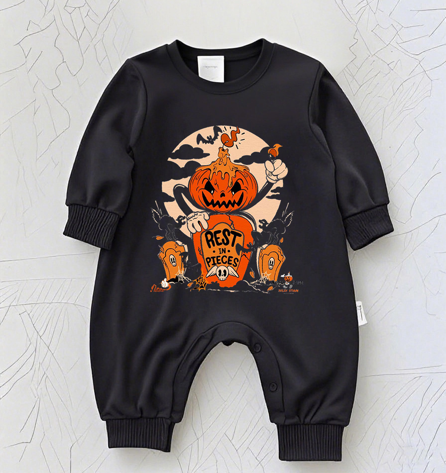 Baby Rock Band Graphic Romper – Vintage Music Tour Inspired Bodysuit