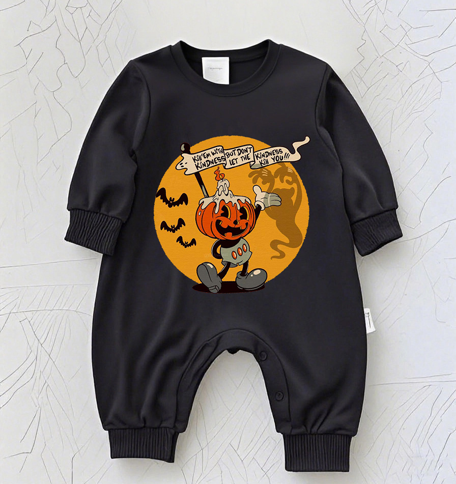 Baby Rock Band Graphic Romper – Vintage Music Tour Inspired Bodysuit