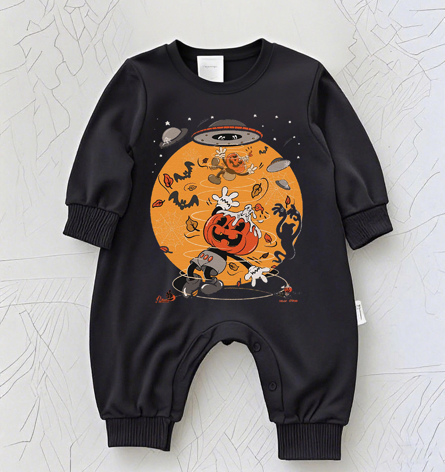 Baby Rock Band Graphic Romper – Vintage Music Tour Inspired Bodysuit