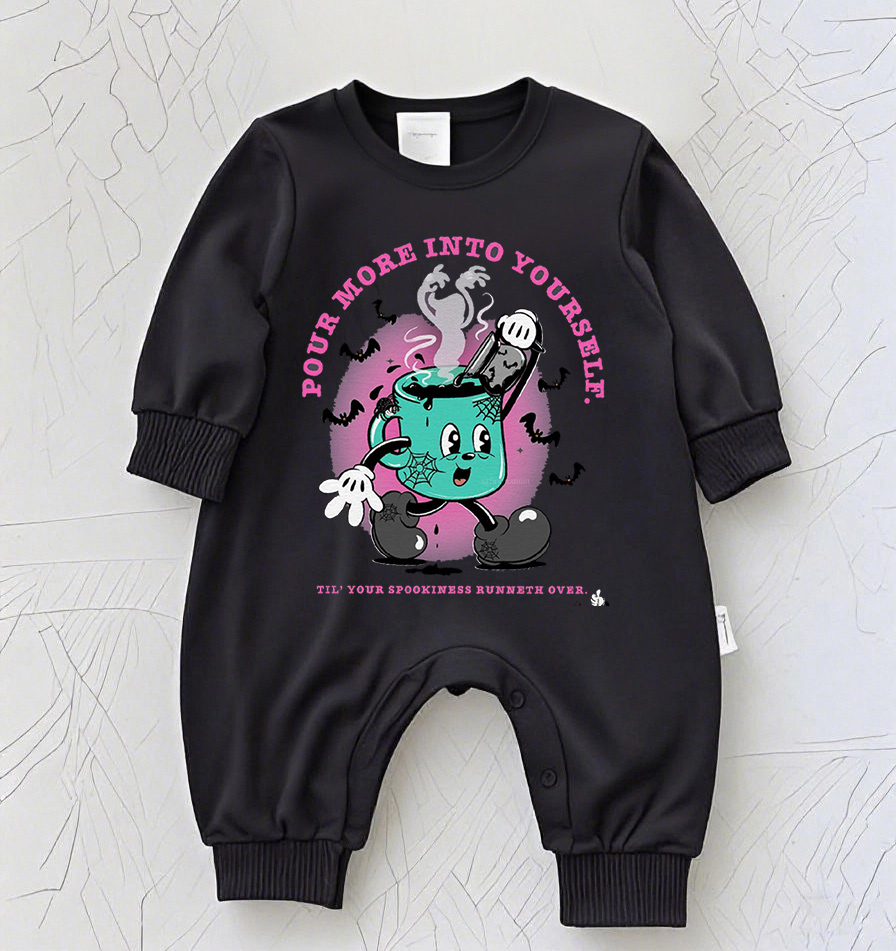 Baby Rock Band Graphic Romper – Vintage Music Tour Inspired Bodysuit