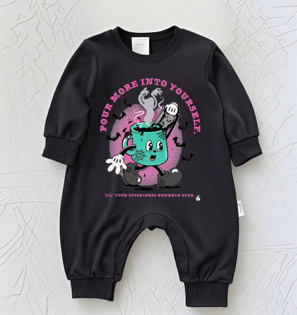 Baby Rock Band Graphic Romper – Vintage Music Tour Inspired Bodysuit