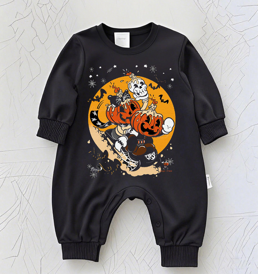 Baby Rock Band Graphic Romper – Vintage Music Tour Inspired Bodysuit
