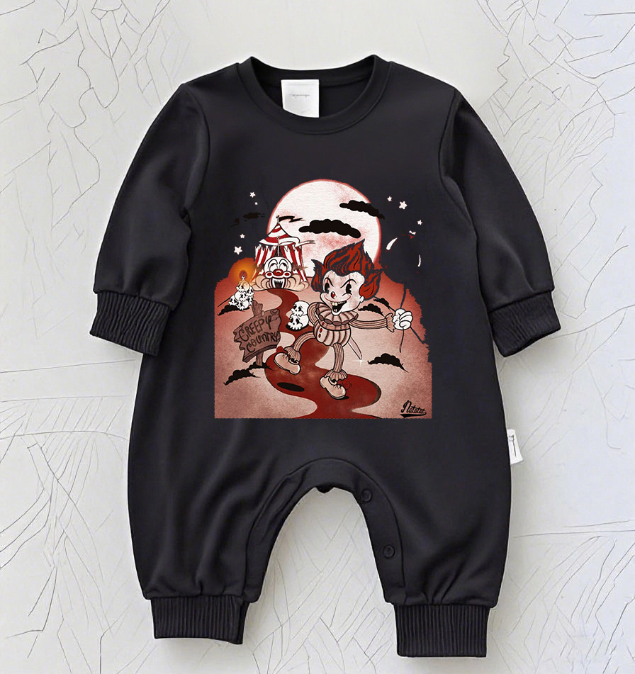 Baby Rock Band Graphic Romper – Vintage Music Tour Inspired Bodysuit