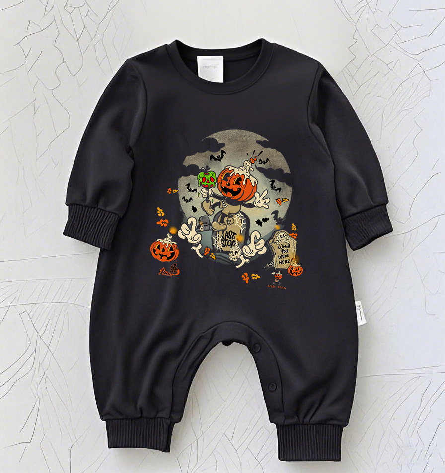 Baby Rock Band Graphic Romper – Vintage Music Tour Inspired Bodysuit