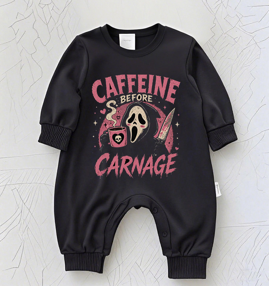 Baby Rock Band Graphic Romper – Vintage Music Tour Inspired Bodysuit