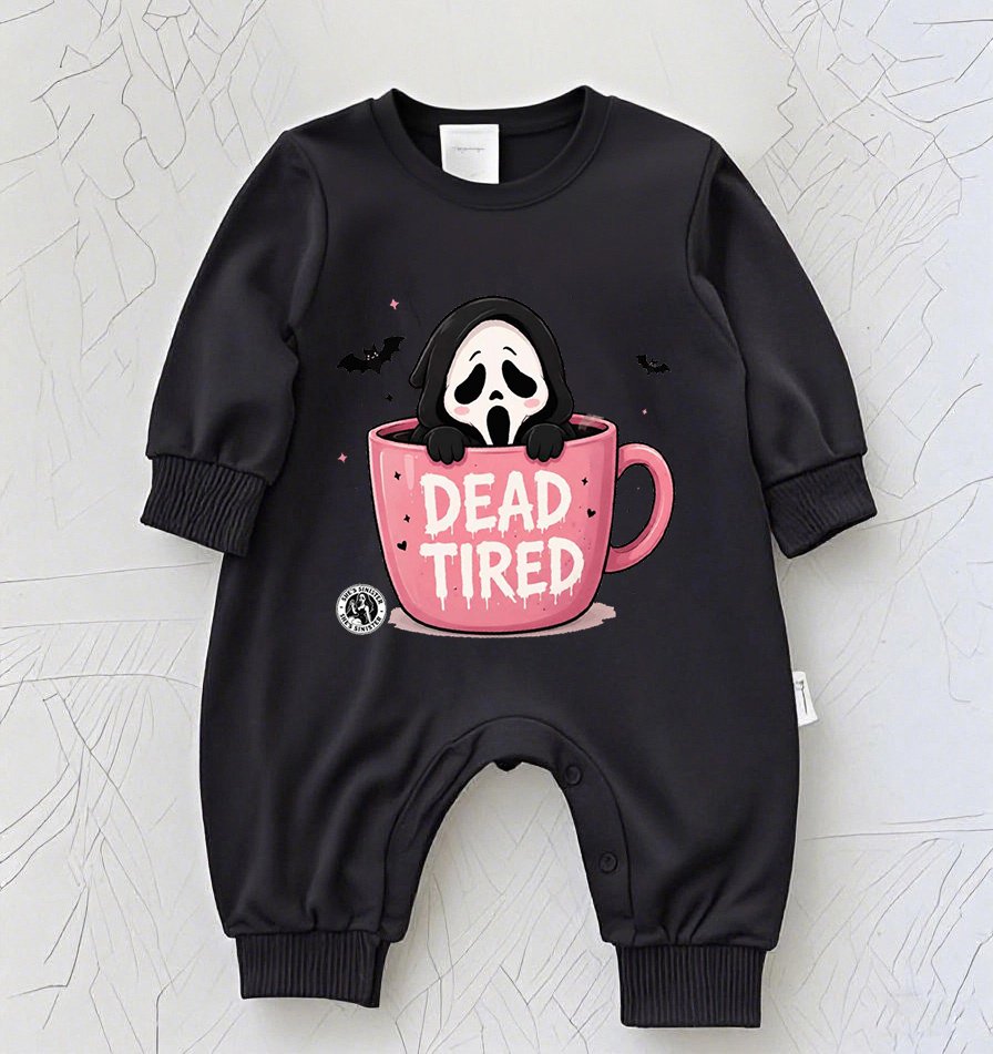Baby Rock Band Graphic Romper – Vintage Music Tour Inspired Bodysuit