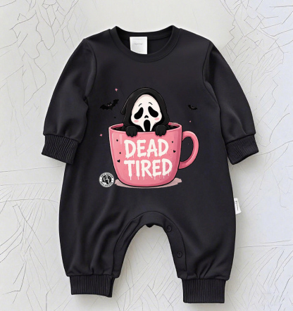 Baby Rock Band Graphic Romper – Vintage Music Tour Inspired Bodysuit