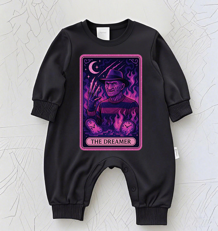 Baby Rock Band Graphic Romper – Vintage Music Tour Inspired Bodysuit
