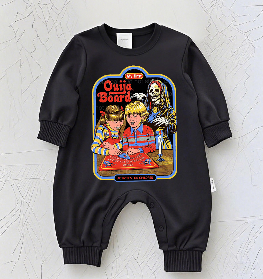 Baby Rock Band Graphic Romper – Vintage Music Tour Inspired Bodysuit