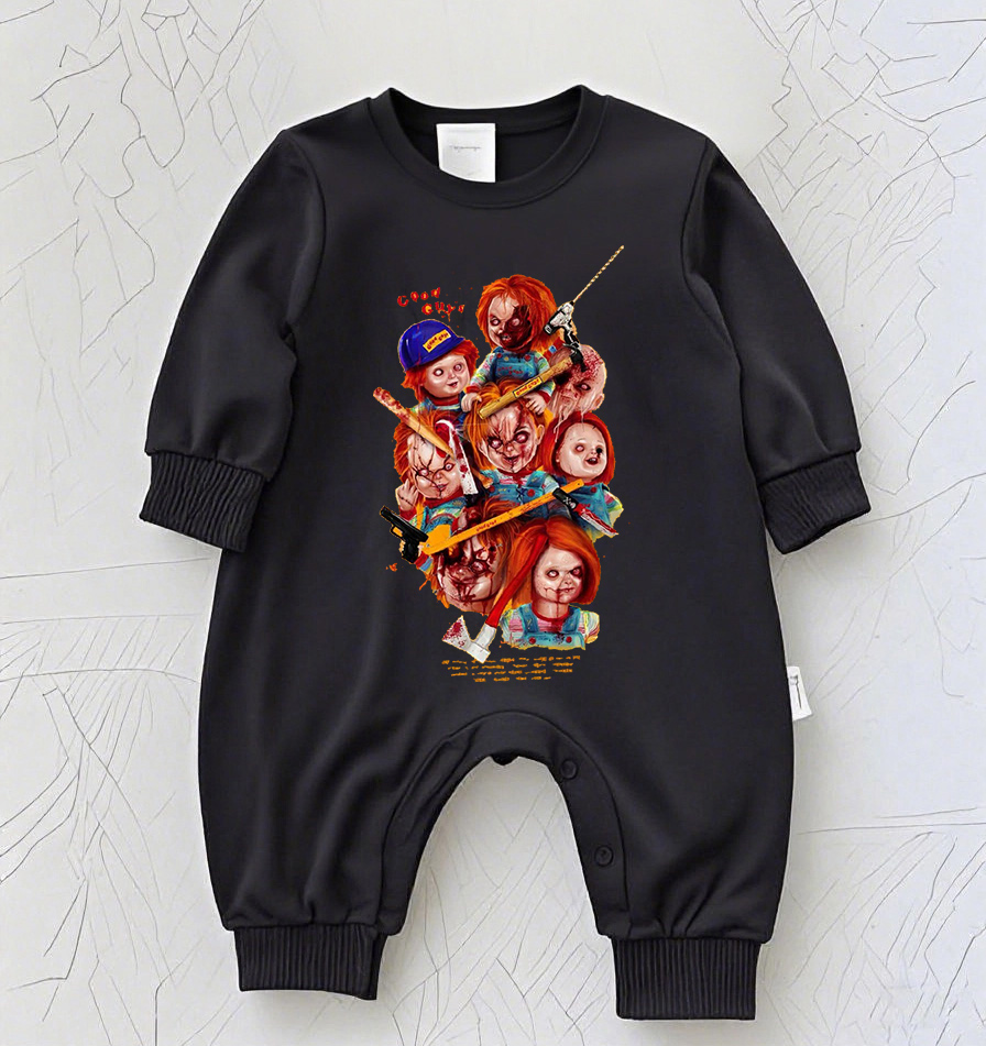 Baby Rock Band Graphic Romper – Vintage Music Tour Inspired Bodysuit