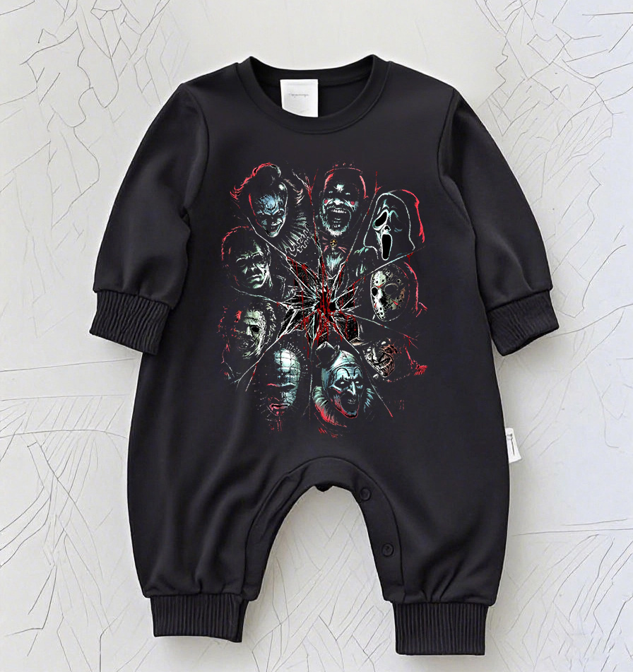 Baby Rock Band Graphic Romper – Vintage Music Tour Inspired Bodysuit