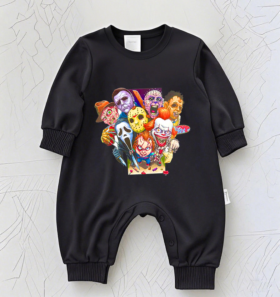 Baby Rock Band Graphic Romper – Vintage Music Tour Inspired Bodysuit