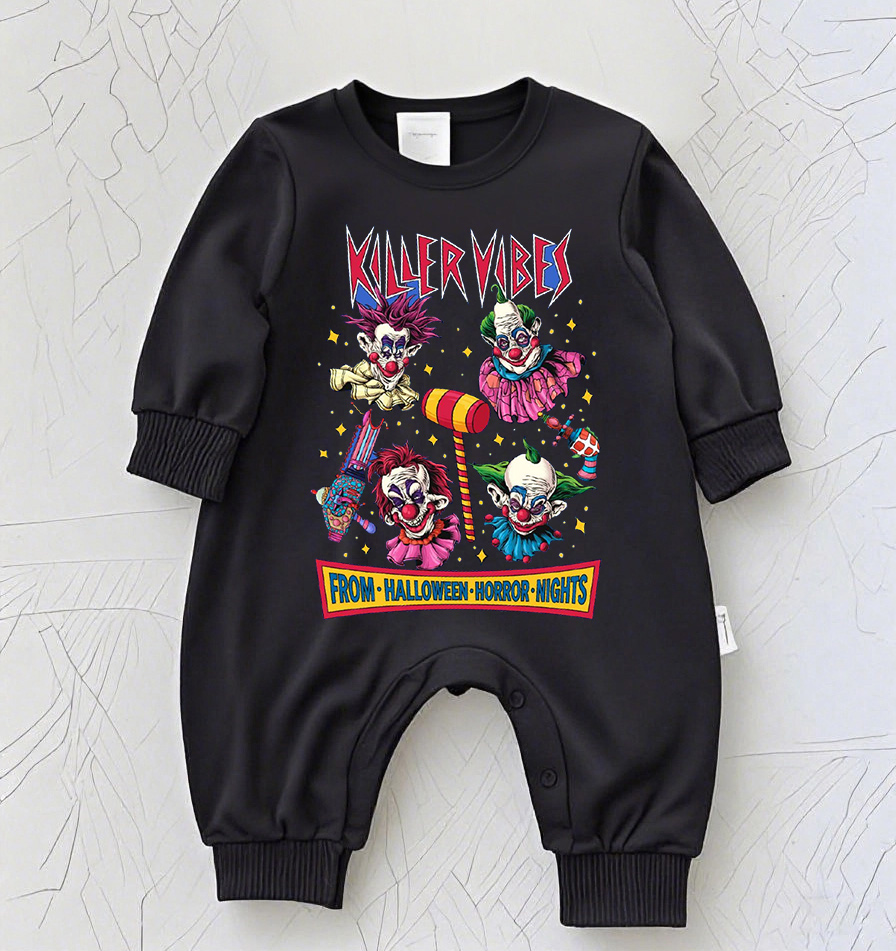 Baby Rock Band Graphic Romper – Vintage Music Tour Inspired Bodysuit