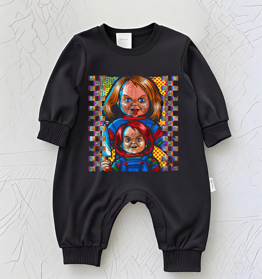 Baby Rock Band Graphic Romper – Vintage Music Tour Inspired Bodysuit