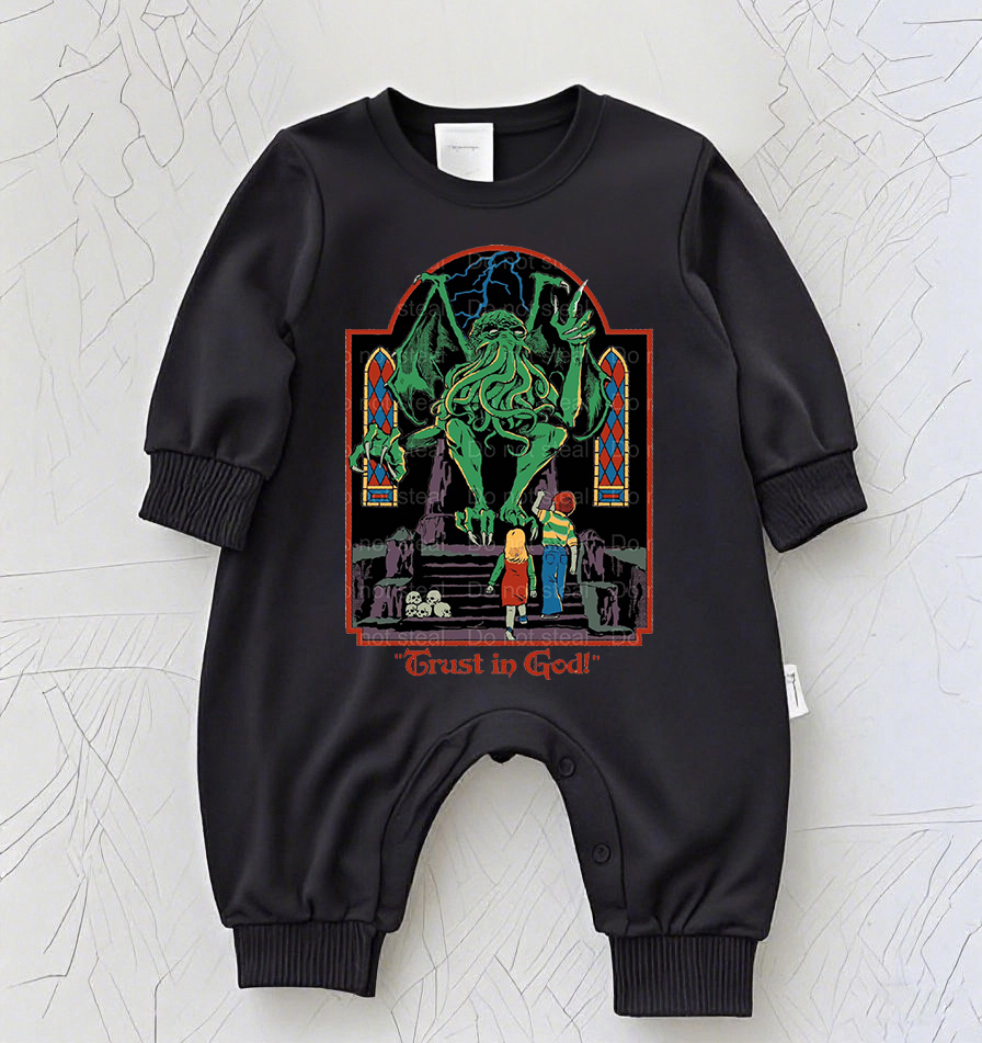 Baby Rock Band Graphic Romper – Vintage Music Tour Inspired Bodysuit