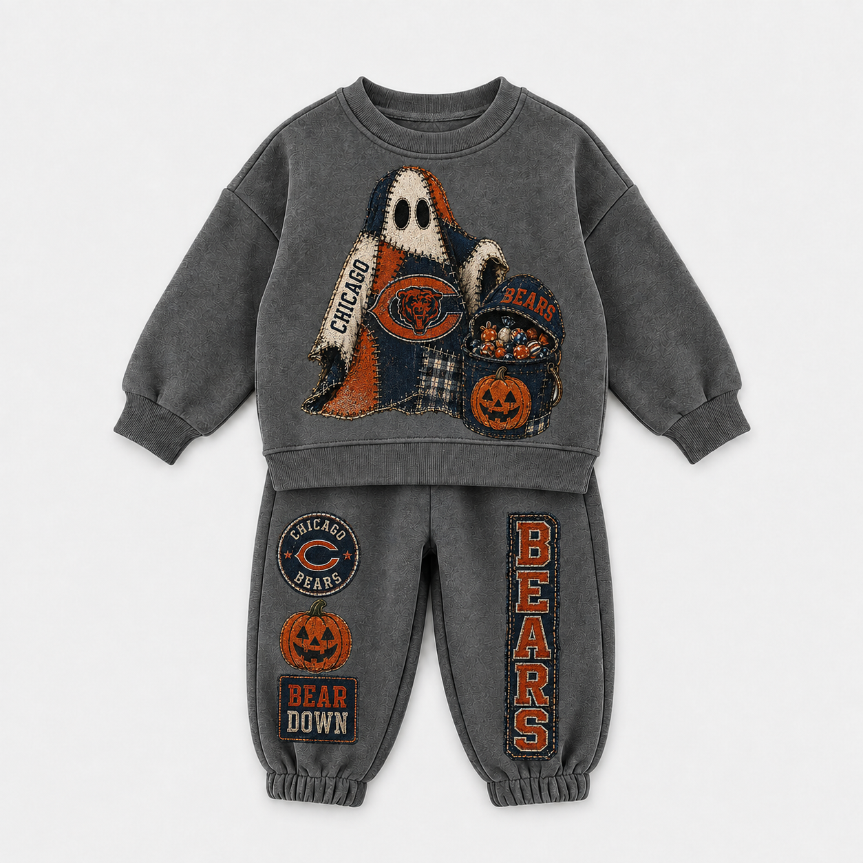 Baby Football Set And Matching Adult Sweater