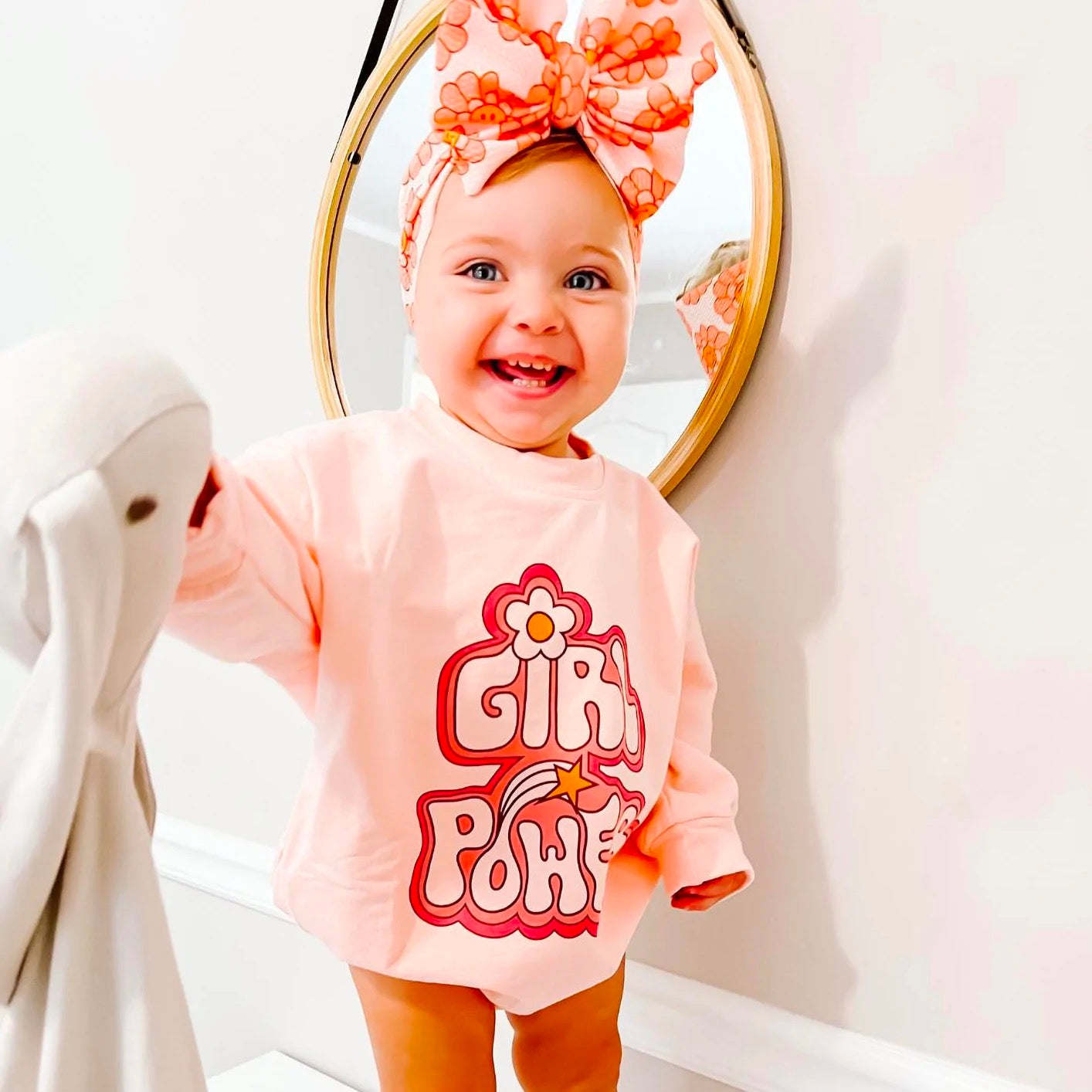 Baby Girl Power Bodysuit
